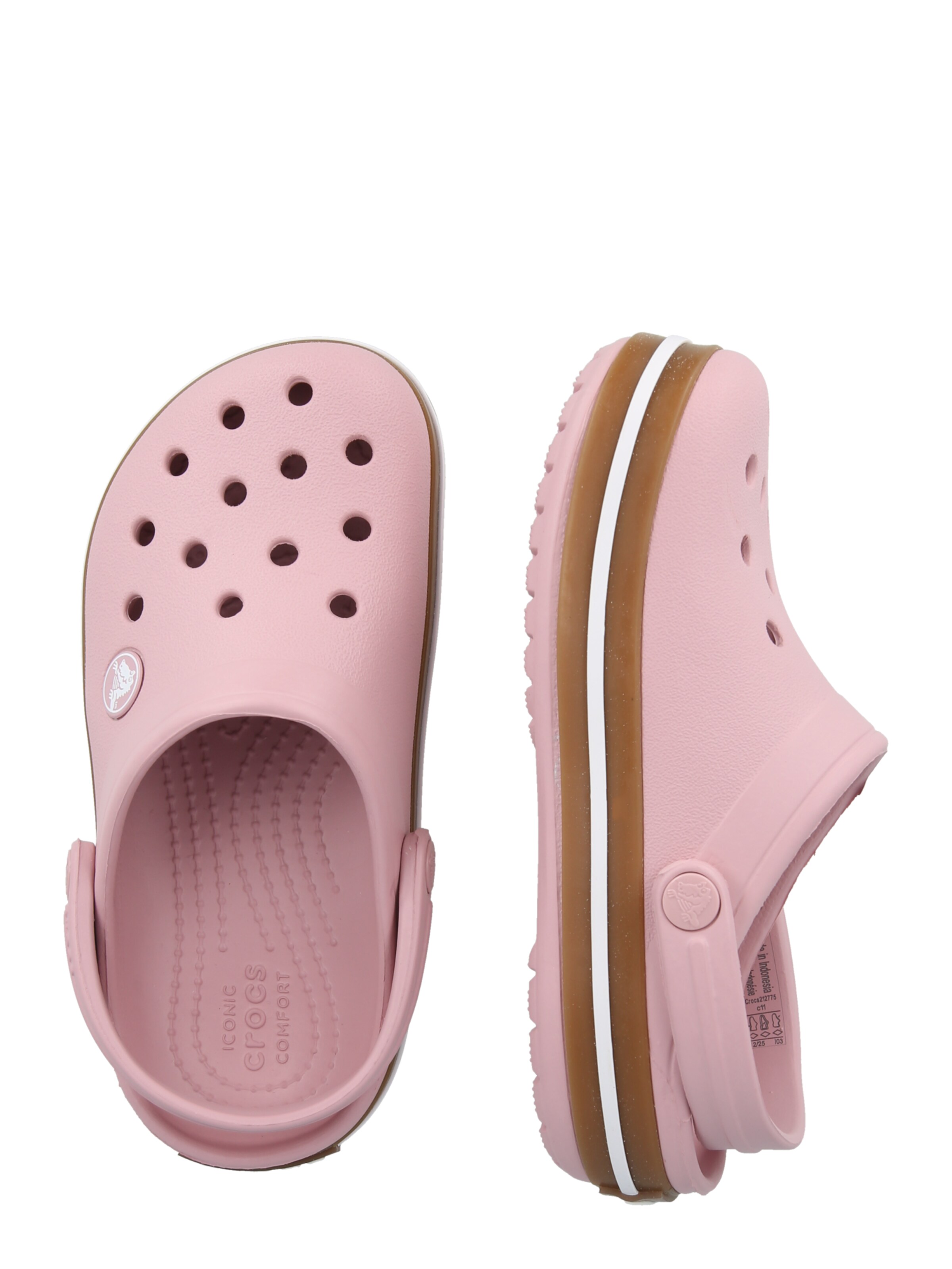 Crocs Nyitott cipők 'Crocband' - rózsaszín