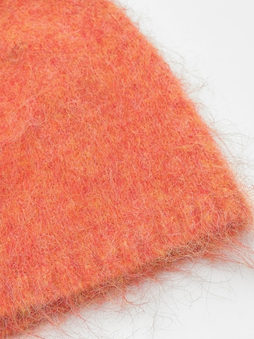 Pull&Bear Mütze 'STWD' in Orange