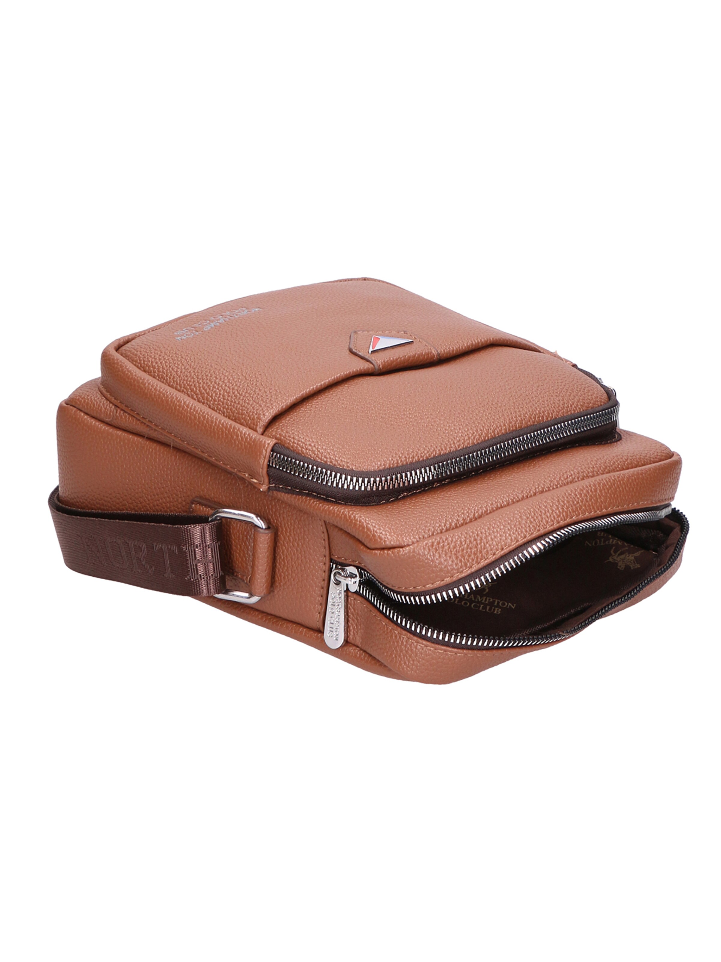 Northampton Polo Club Schoudertas in Bruin