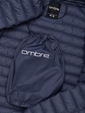 Ombre Winter jacket in Blue