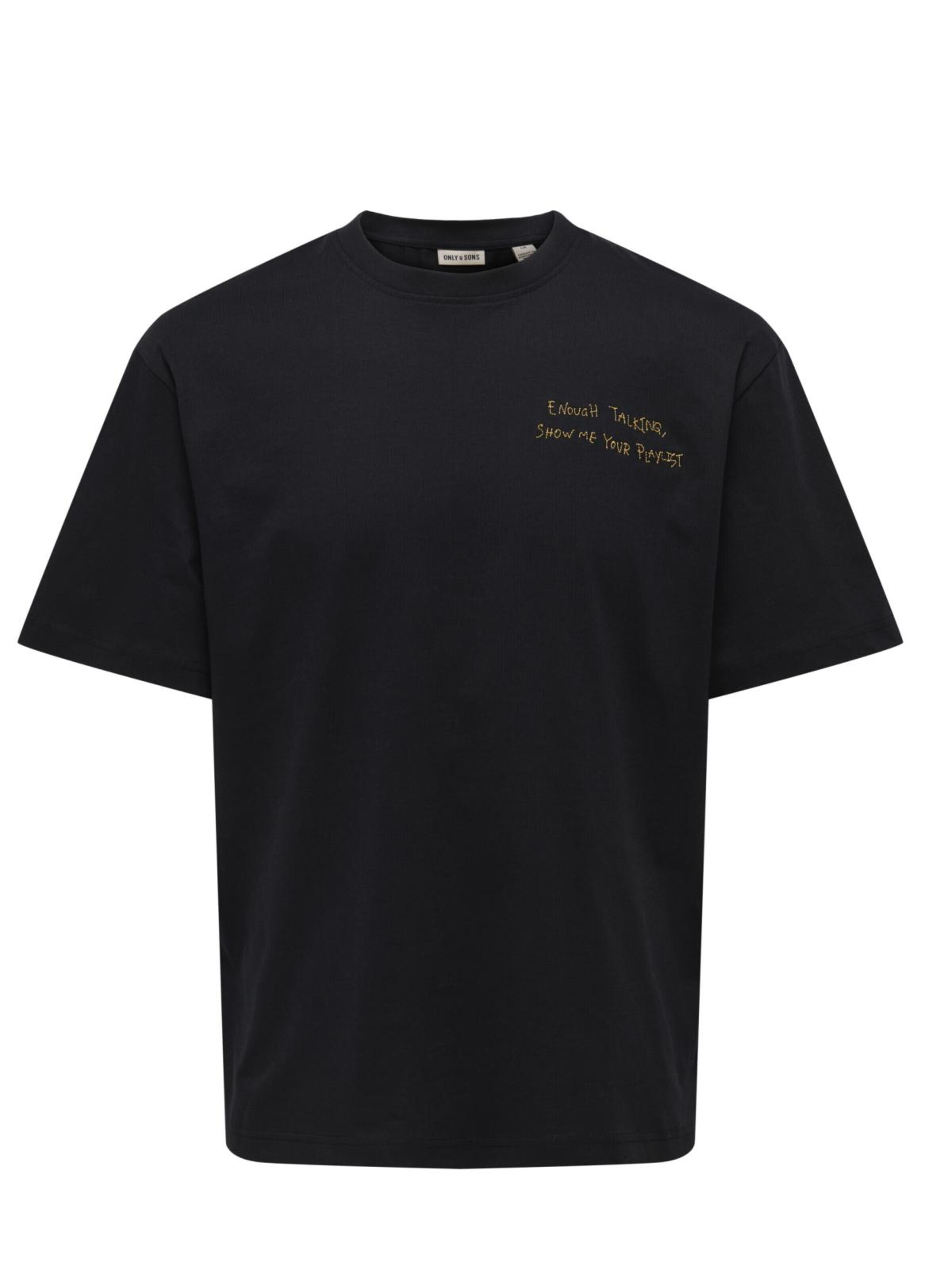 ONLY Shirt in Zwart: voorkant