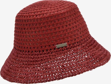 Seeberger Hat 'Hut' in Red: front