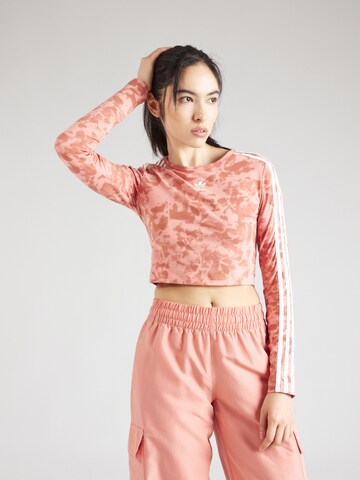 T-shirt ADIDAS ORIGINALS en rose : devant