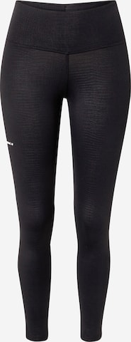 NEBBIA Skinny Fit Спортен панталон в черно: отпред