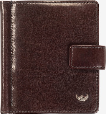 Portamonete di GOLDEN HEAD in marrone: frontale
