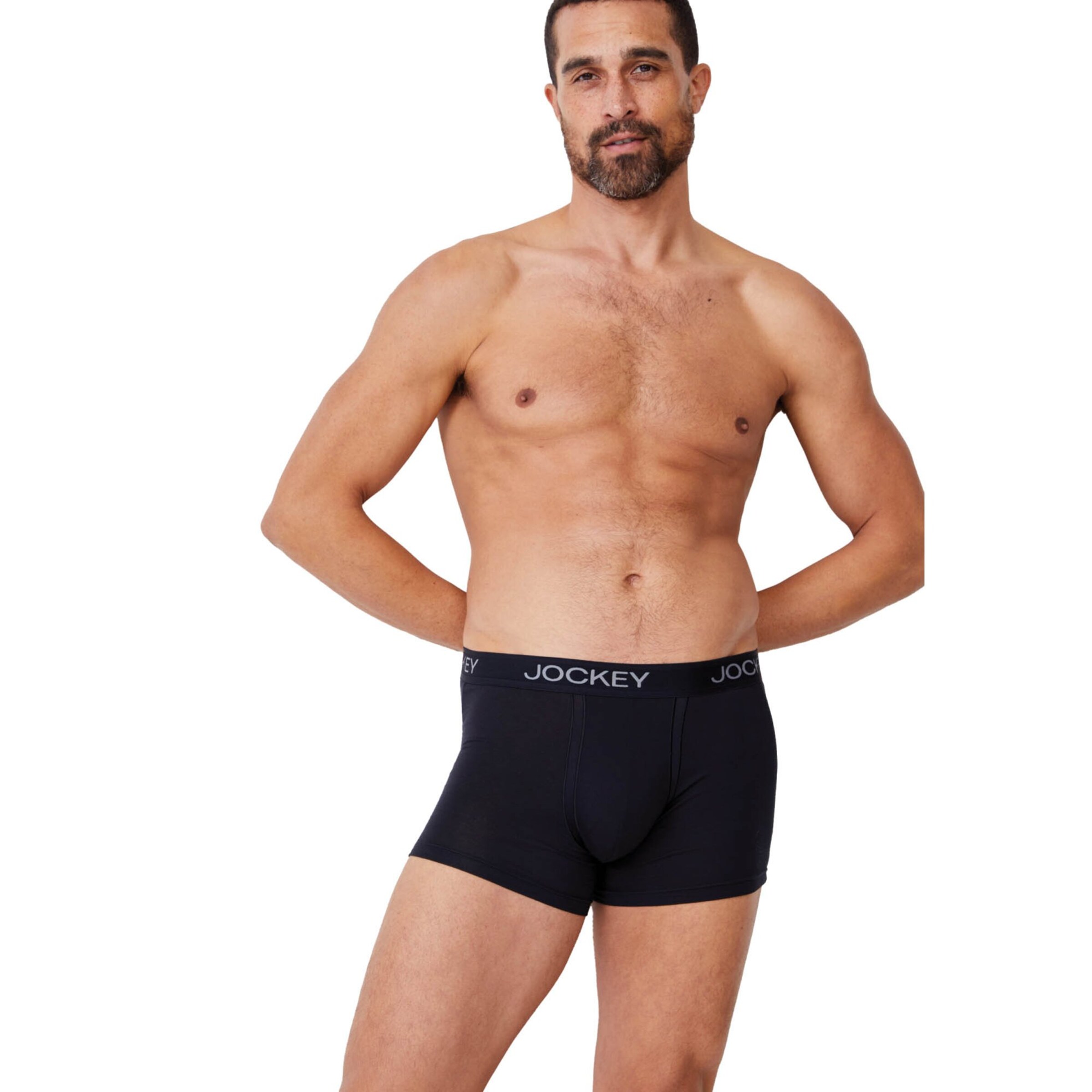 JOCKEY Boxershort in Schwarz: Vorderseite