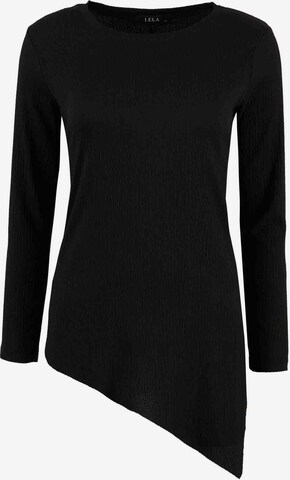 Camicia da donna di LELA in nero: frontale