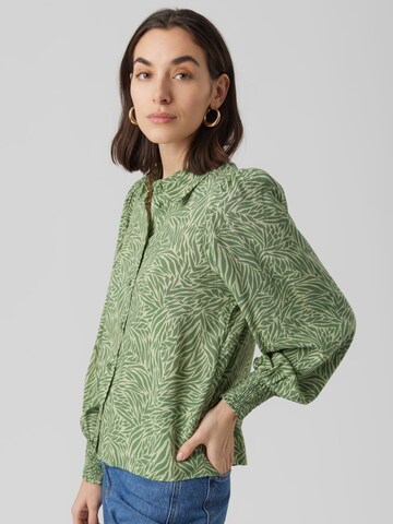 VERO MODA Blouse 'Sara' in Groen