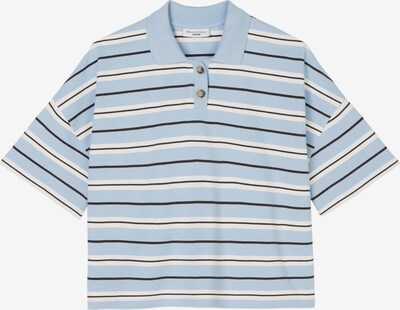 Marc O'Polo DENIM Poloshirt in hellblau / schwarz / weiß, Produktansicht
