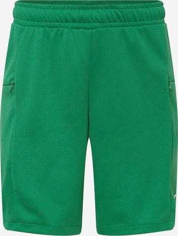 PUMA Regular Sports trousers in Green: front