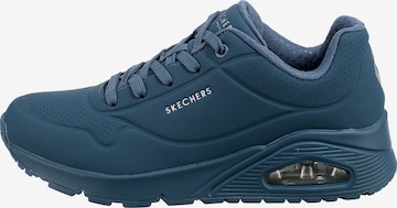 SKECHERS Sneaker  'Uno Stand On Air' in Blau