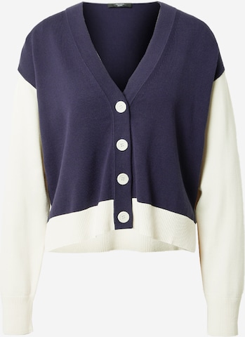 Weekend Max Mara Knit Cardigan 'ULIVO' in Blue: front