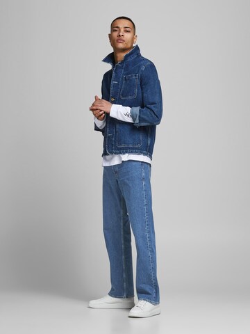 JACK & JONES Loosefit Jeans in Blauw