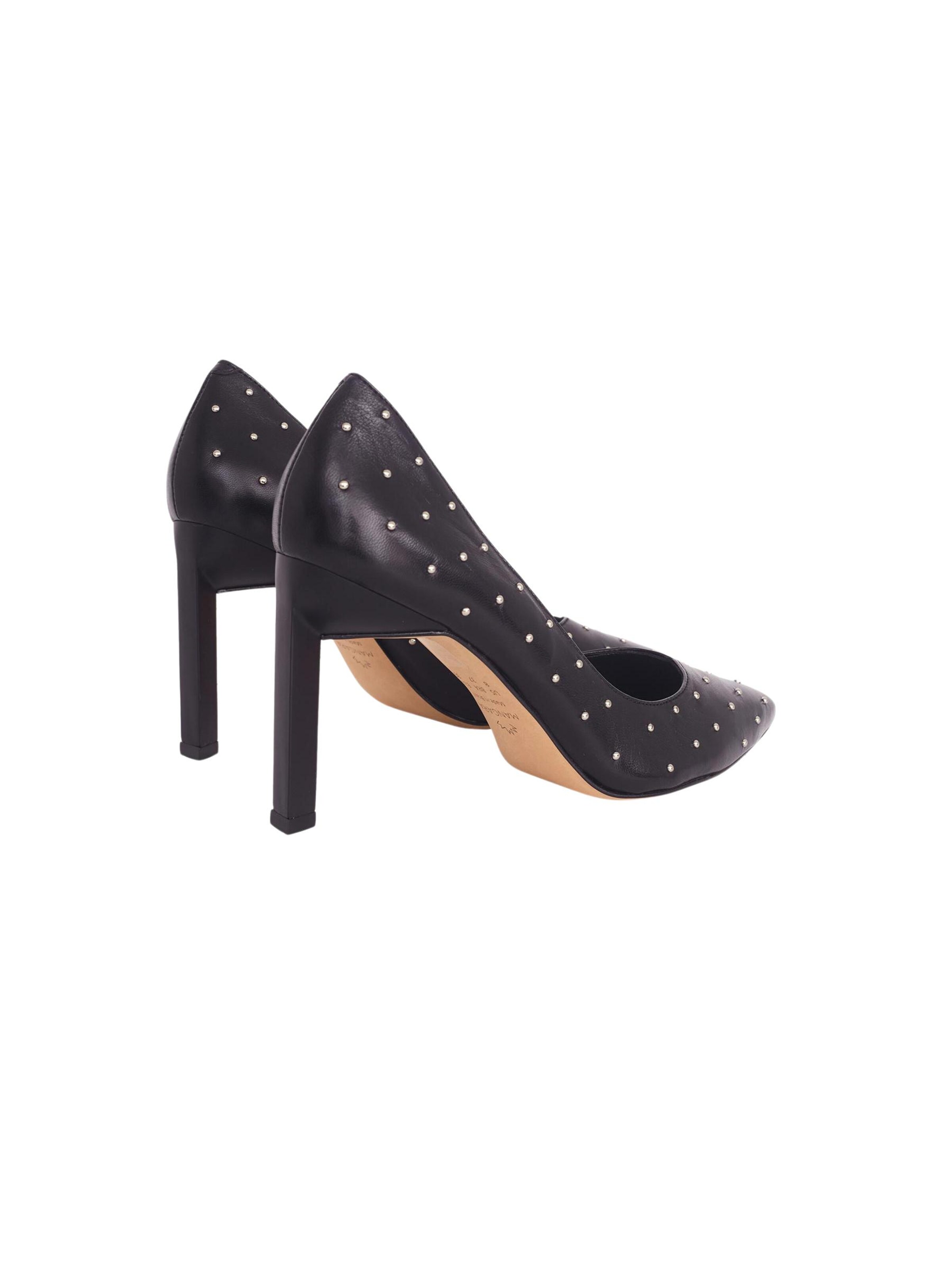 Mangara Atelier Pumps 'Escarpins Mangara Callisia en cuir noire' in Zwart