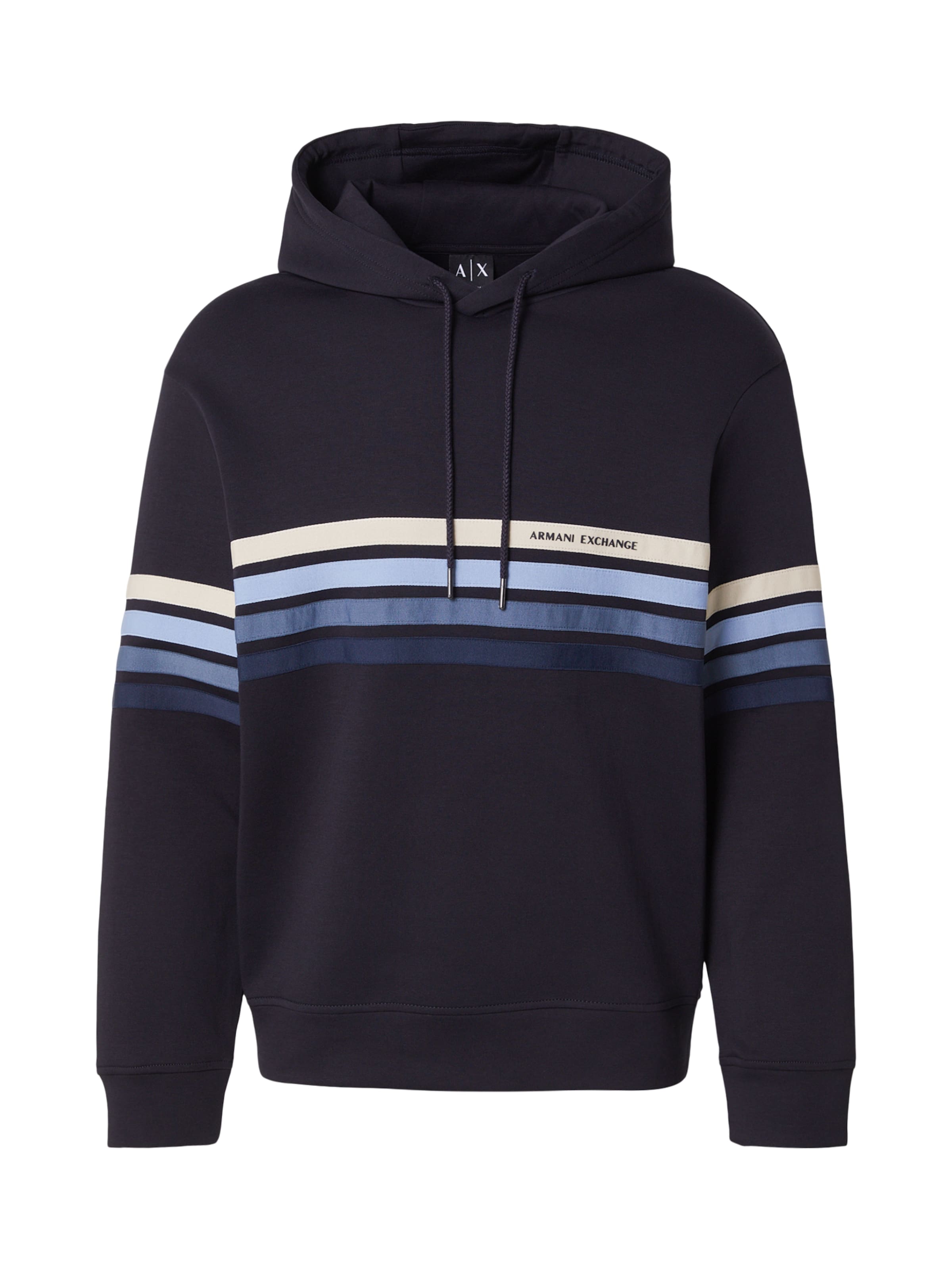 ARMANI EXCHANGE Sweatshirt in Blau: Vorderseite
