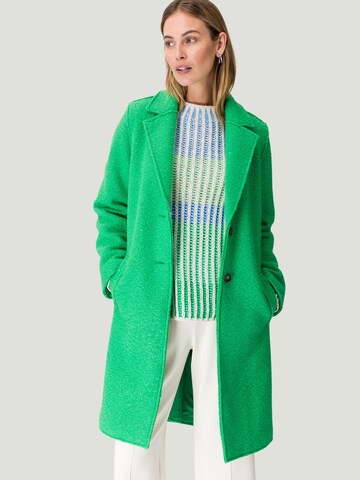 zero Between-Seasons Coat in Green: front