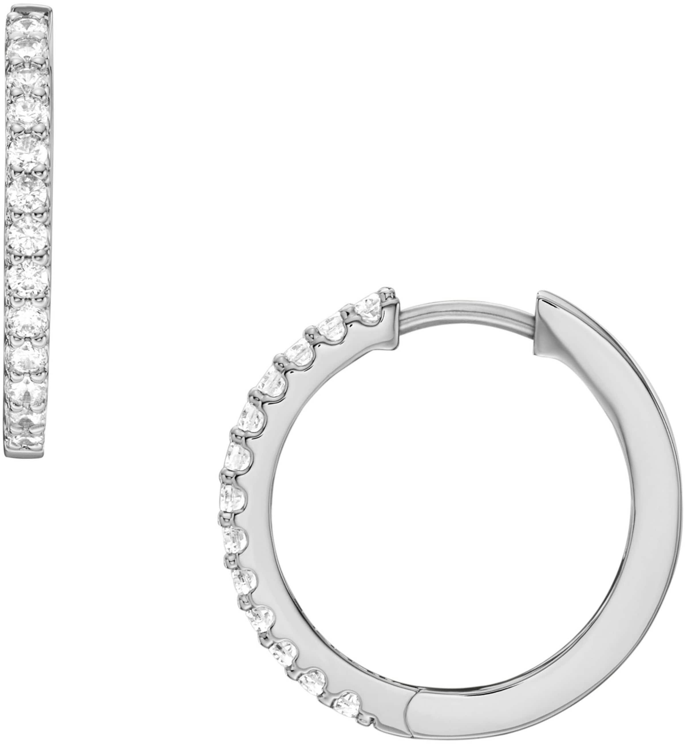 FOSSIL - Brincos em prata