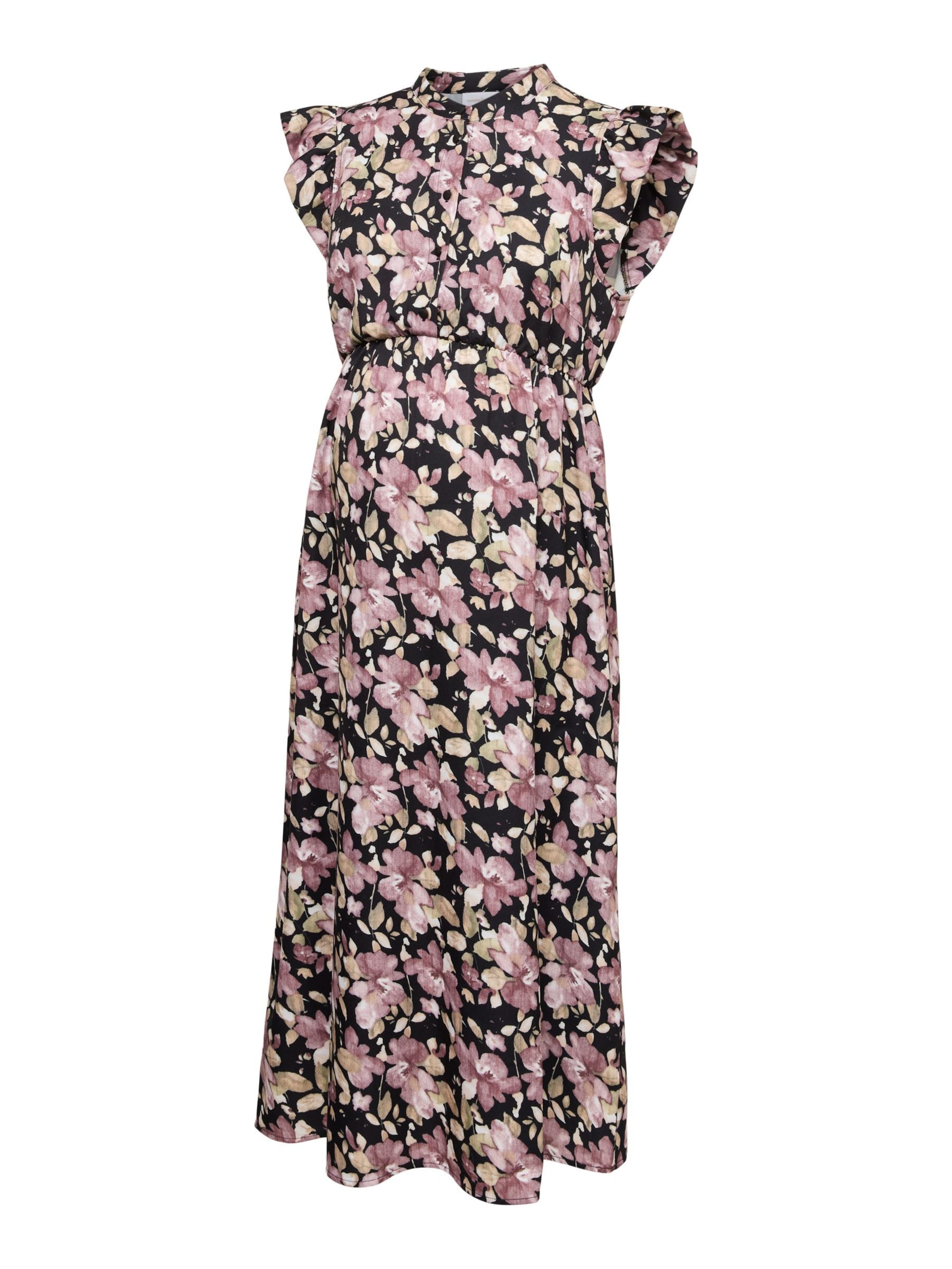 MAMALICIOUS Dress 'Kai' in 44 in Pastel green / Mauve / Black / Off white, Item view