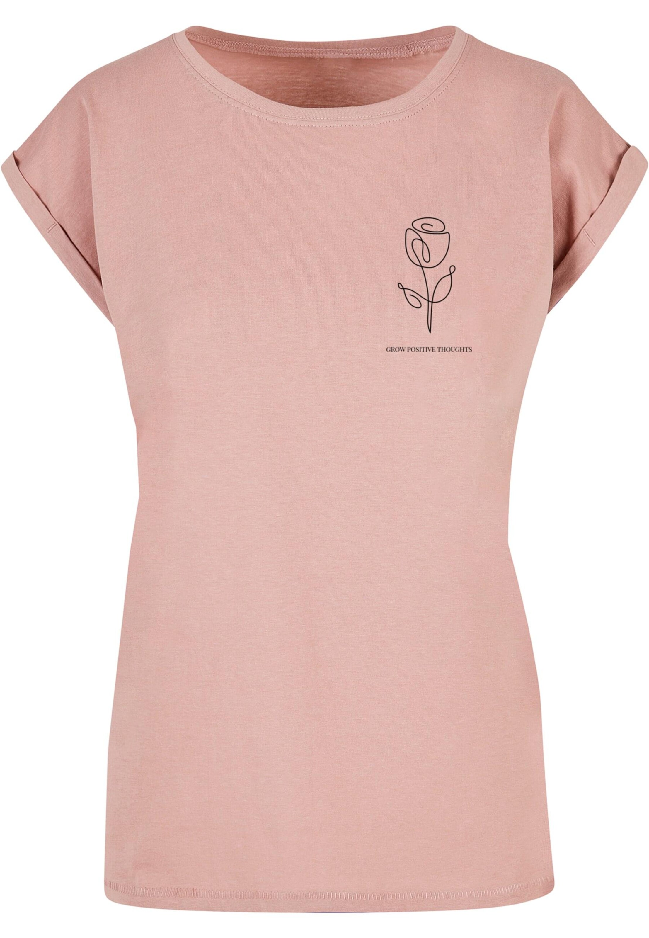 Merchcode Shirt 'Spring - Tulip Flower' in Pink: front