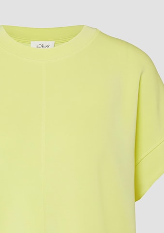 Sweat-shirt s.Oliver en jaune