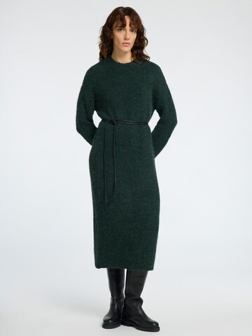SELECTED FEMME Knit dress in Green