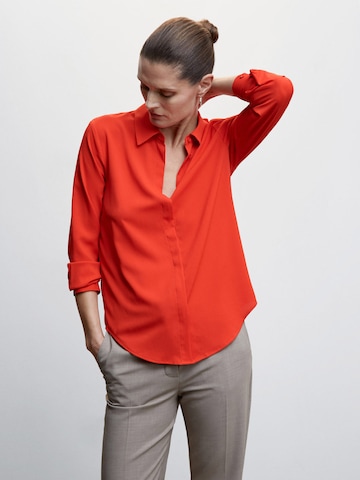 MANGO Bluse in Rot: predná strana