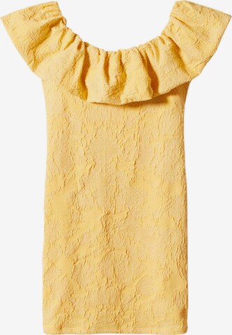 Robe 'Gaste' MANGO en jaune : devant