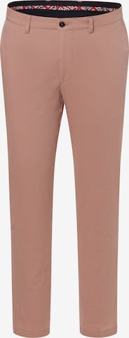 Finshley & Harding London Chino ' Kyle ' in Roze: voorkant