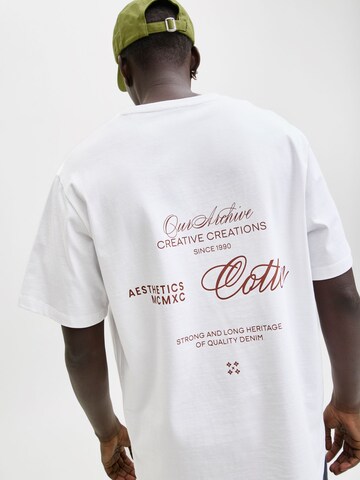 T-Shirt JACK & JONES en blanc