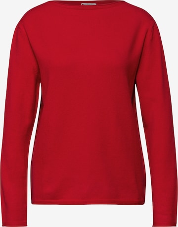 STREET ONE Sweater in Red: front