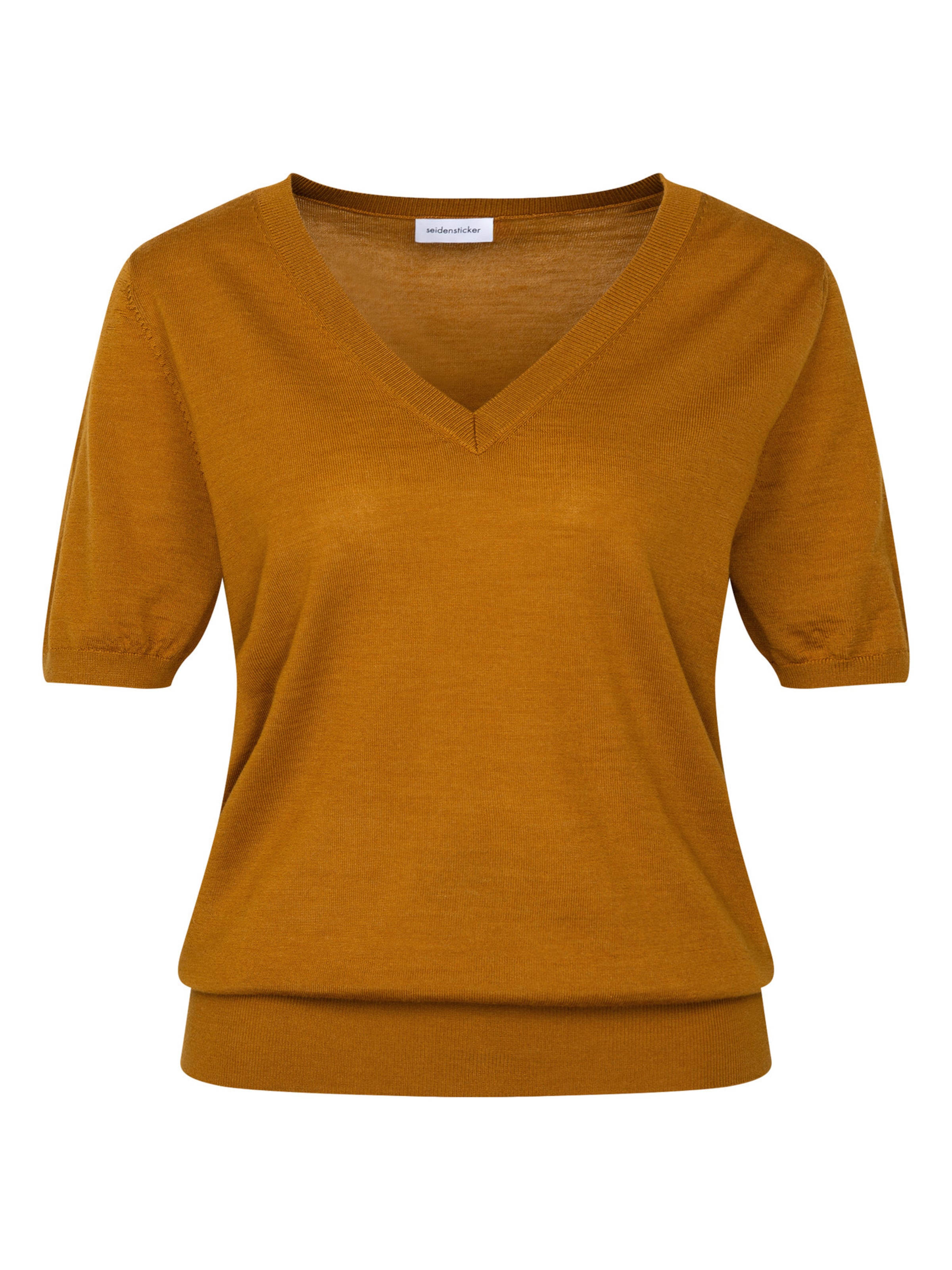 Pull-over SEIDENSTICKER en jaune : devant