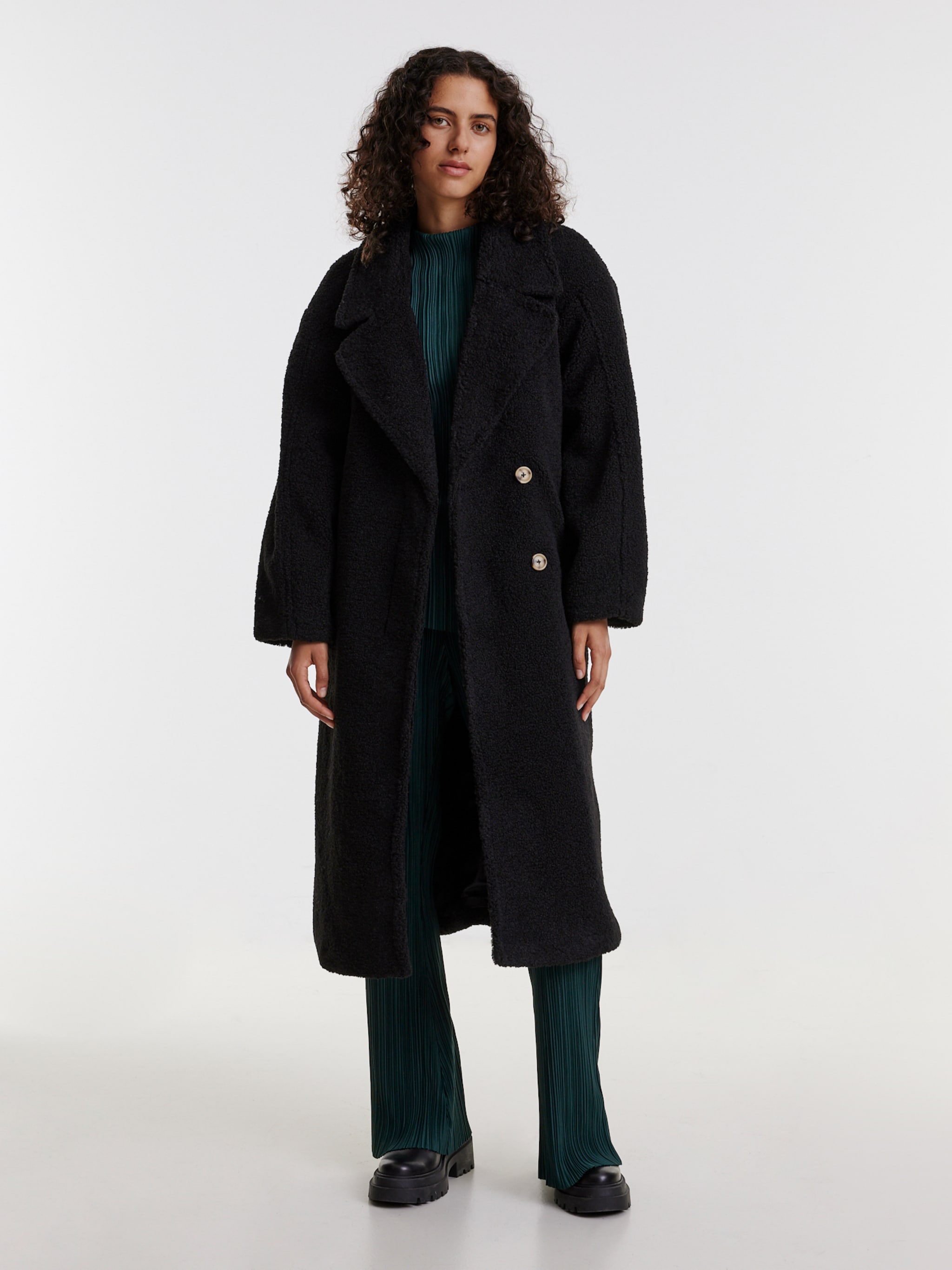 EDITED Producten Wintermantel 'Imelda' Zwart