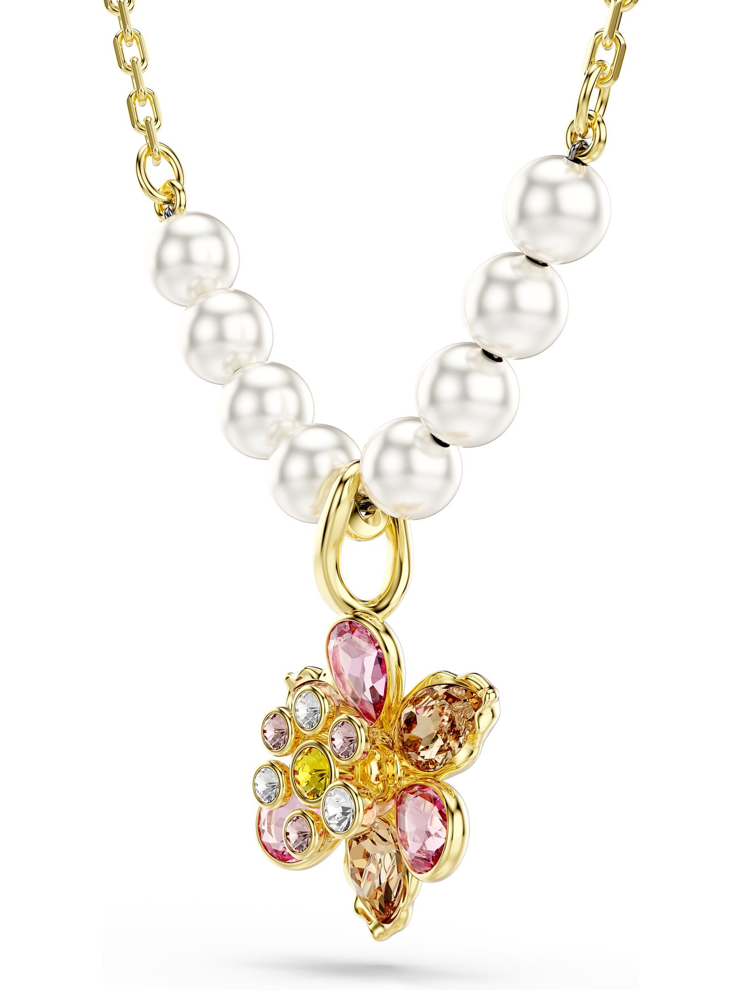 Swarovski Kette in Gold