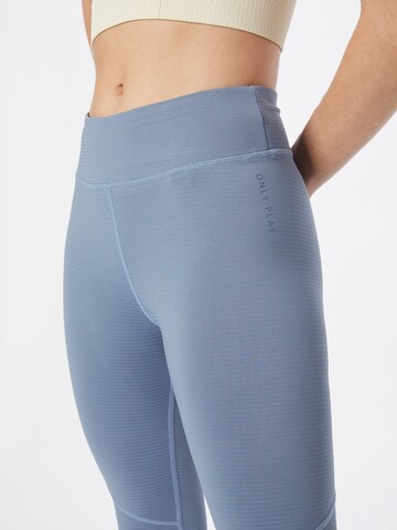 ONLY PLAY Skinny Workout Pants 'Banza' in Blue