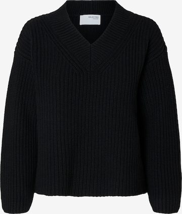 Pullover 'SLFSelma' di SELECTED in nero: frontale