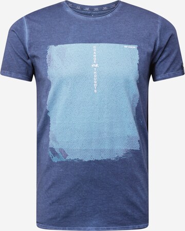Q/S by s.Oliver Shirt in Blauw: voorkant