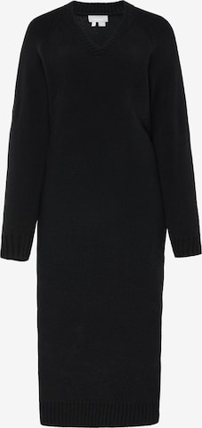 Usha Kleid in Schwarz: Vorderseite