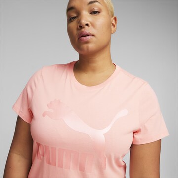 PUMA T-Shirt 'Classics' in Pink