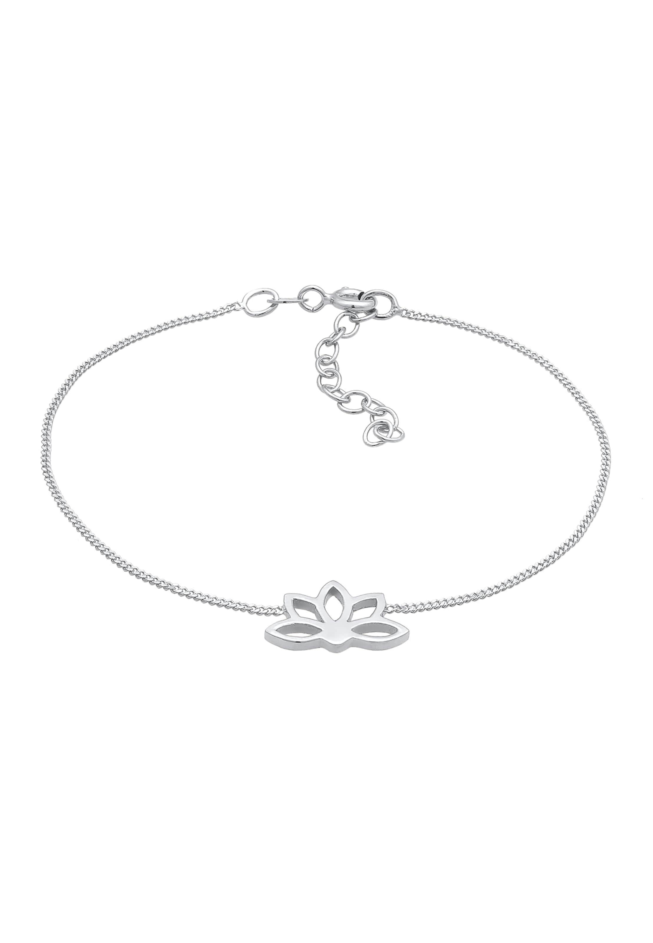 Bracelet 'Lotusblume' ELLI en argent : devant