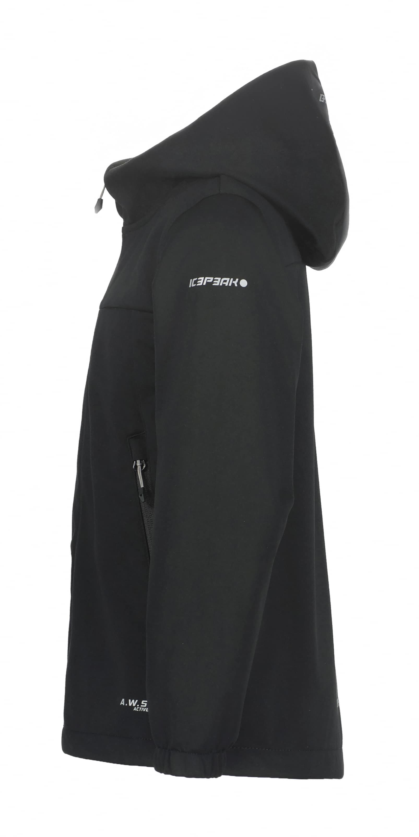 ICEPEAK Outdoor jacket 'Kline' in Black