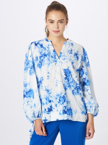 BOSS Orange Bluse 'Baloon' in Blau: predná strana