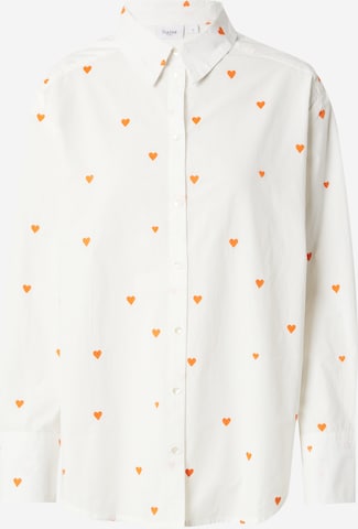 SAINT TROPEZ Blouse 'Dianne' in White: front