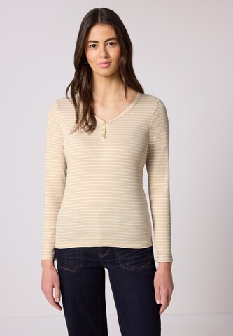 STREET ONE Shirt in Beige: front