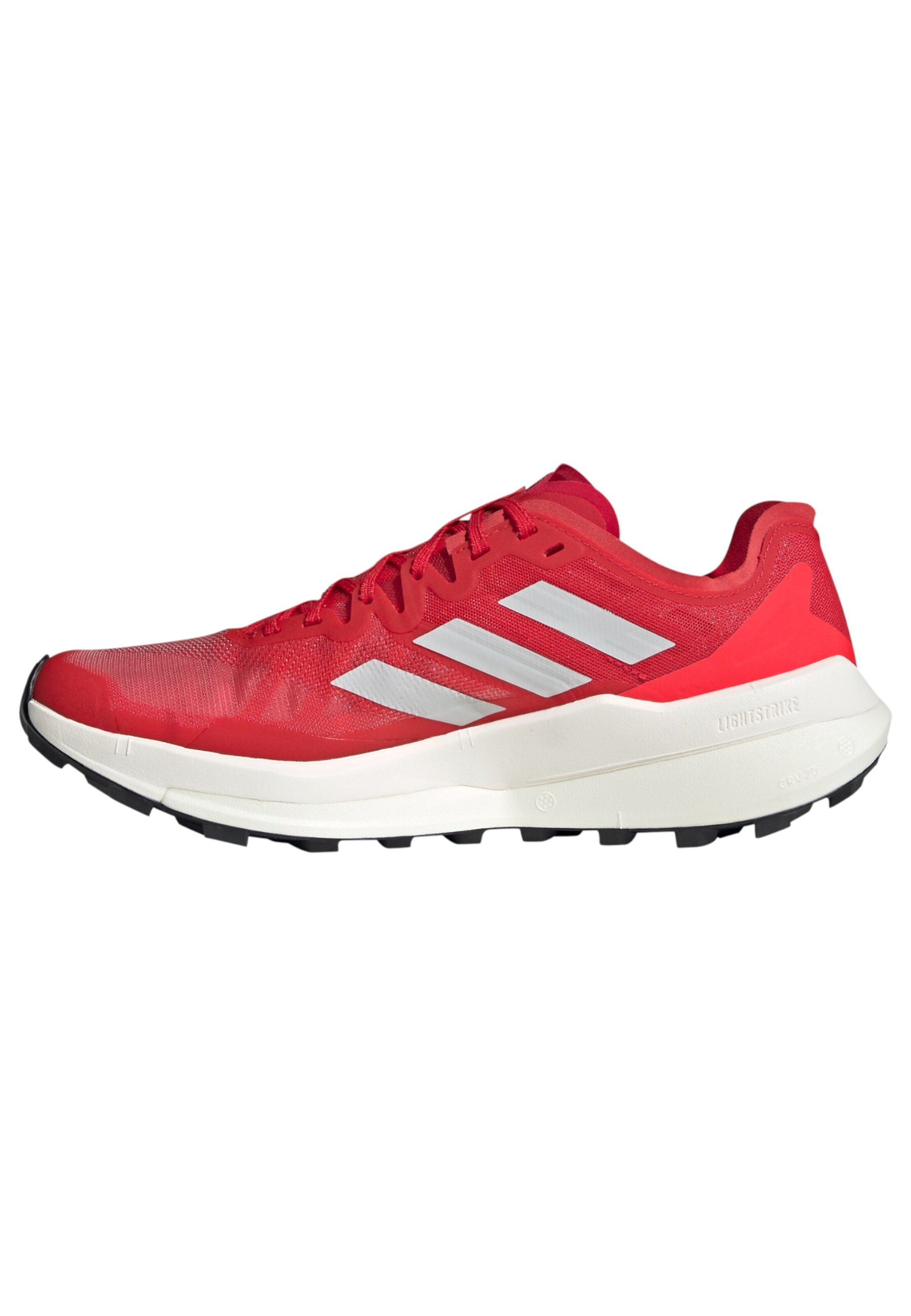 ADIDAS PERFORMANCE - Sapato com atacadores em vermelho: frente