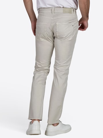 PIERRE CARDIN Regular Jeans 'Lyon' in Beige