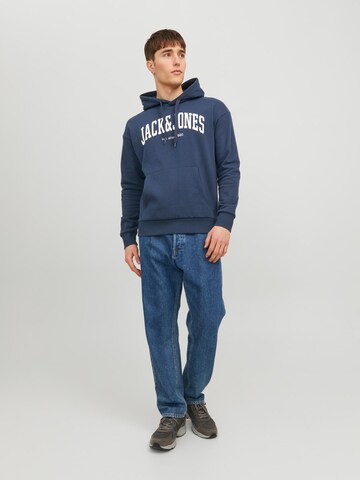 JACK & JONES Sweatshirt 'Josh' i blå