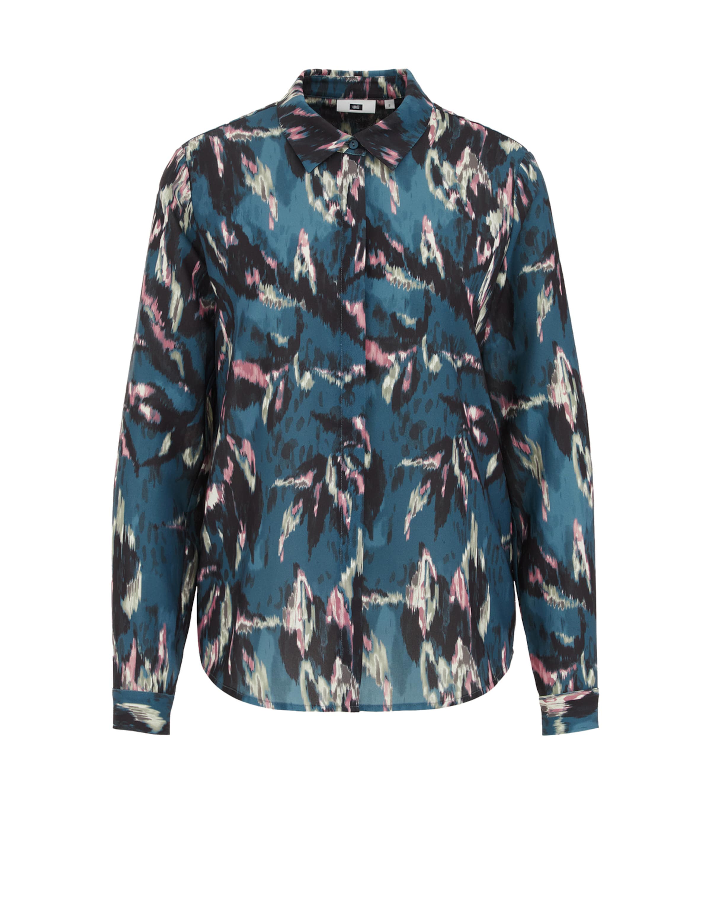 WE Fashion Blouse in Groen: voorkant