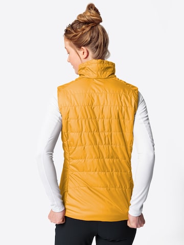 VAUDE Sportbodywarmer 'Moena' in Geel