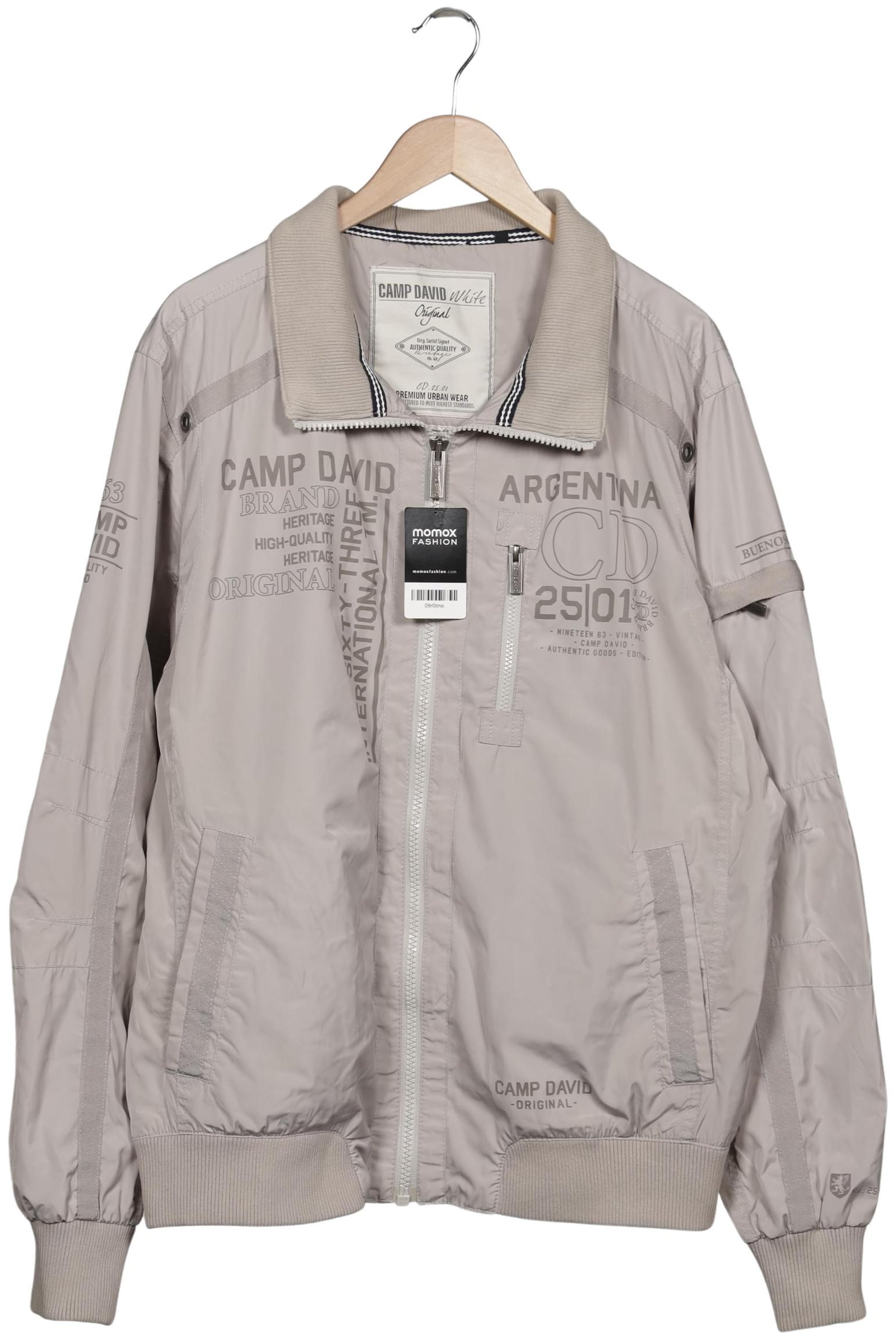 CAMP DAVID Jacke XL in Beige ABOUT YOU