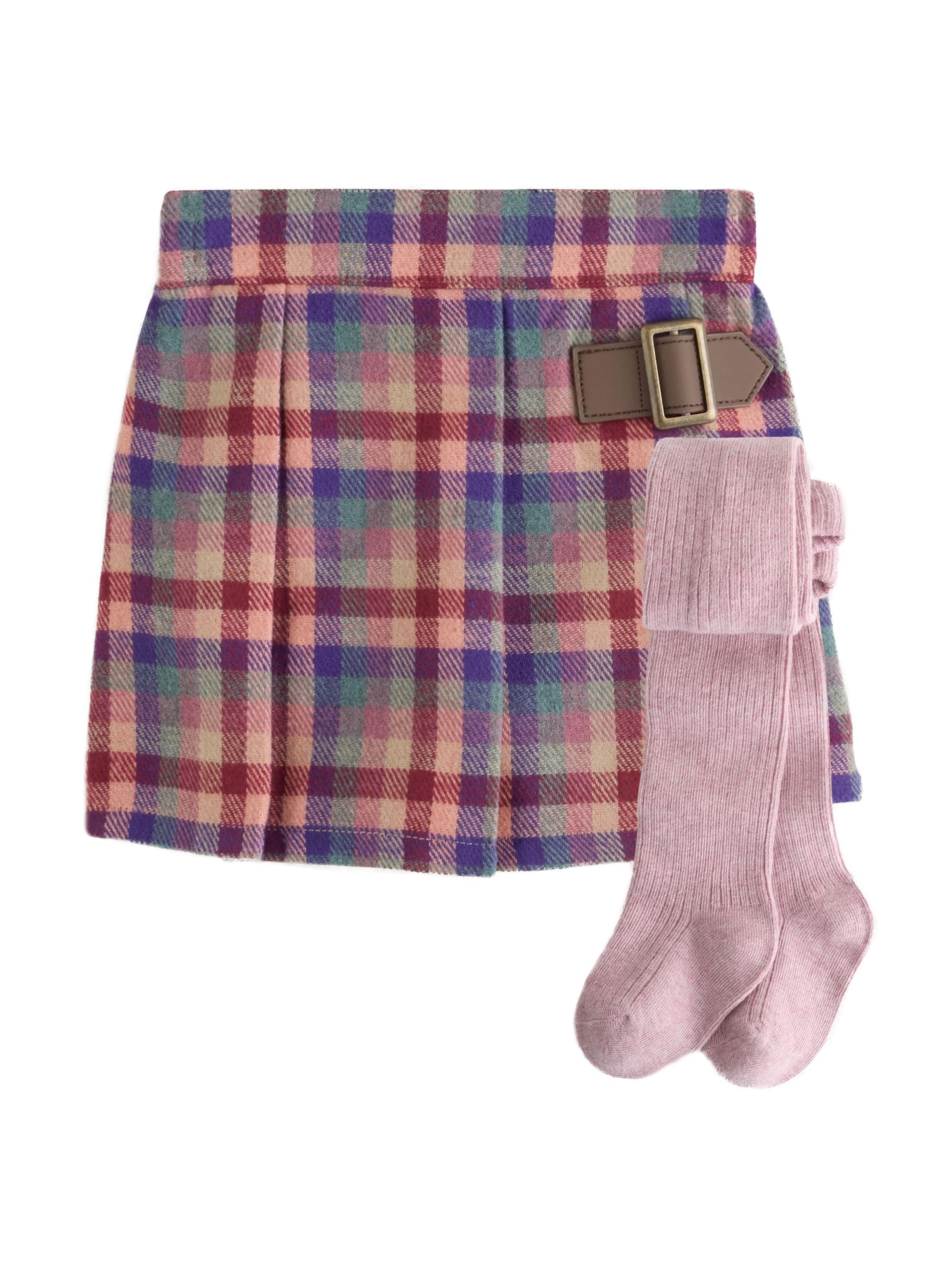 Next - Falda en rosa: frente